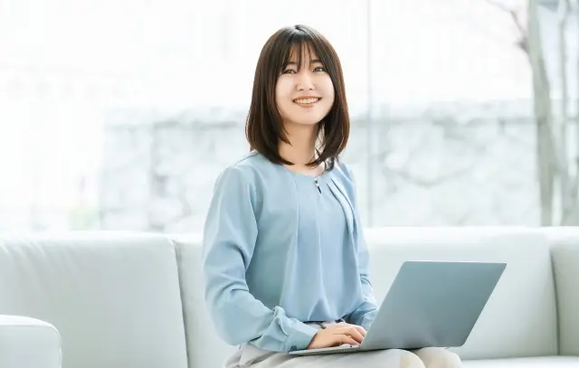 インタビュー取材の様子